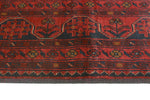 Khal Mohammadi Nargess Red/Navy Rug, 5'6" x 7'9"