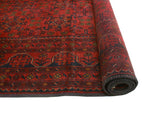 Khal Mohammadi Nargess Red/Navy Rug, 5'6" x 7'9"