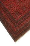 Khal Mohammadi Yardly Red/Navy Rug, 5'7" x 7'7"