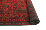 Khal Mohammadi Yardly Red/Navy Rug, 5'7" x 7'7"