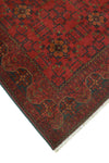 Khal Mohammadi Tyrone Red/Charcoal Rug, 5'10" x 7'10"