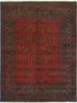 Khal Mohammadi Rukhshan Red/Navy Rug, 5'8" x 7'6"