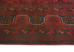 Khal Mohammadi Rukhshan Red/Navy Rug, 5'8" x 7'6"