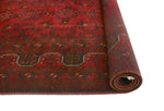 Khal Mohammadi Rukhshan Red/Navy Rug, 5'8" x 7'6"