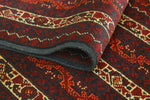 Khal Mohammadi Sybil Red/Navy Rug, 6'3" x 9'5"