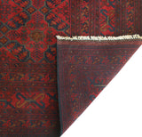 Khal Mohammadi Yosuf Red/Navy Rug, 6'6" x 9'8"