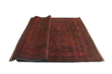 Khal Mohammadi Yosuf Red/Navy Rug, 6'6" x 9'8"