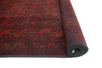 Khal Mohammadi Yosuf Red/Navy Rug, 6'6" x 9'8"