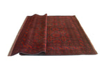 Khal Mohammadi Tayte Red/Navy Rug, 6'7" x 9'7"