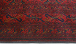 Khal Mohammadi Tayte Red/Navy Rug, 6'7" x 9'7"