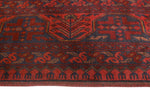 Khal Mohammadi Zarlasht Red/Navy Rug, 6'9" x 9'8"