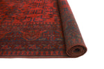 Khal Mohammadi Zarlasht Red/Navy Rug, 6'9" x 9'8"