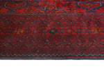 Khal Mohammadi Marla Red/Navy Rug, 6'6" x 9'7"