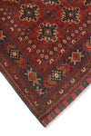 Khal Mohammadi Lubin Burgundy/Navy Rug, 6'7" x 9'9"