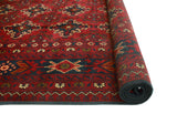 Khal Mohammadi Lubin Burgundy/Navy Rug, 6'7" x 9'9"