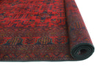 Khal Mohammadi Ladan Red/Navy Rug, 8'3" x 11'3"