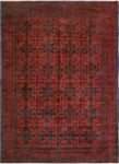 Khal Mohammadi Vinnie Red/Navy Rug, 8'2" x 11'1"