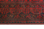 Khal Mohammadi Vinnie Red/Navy Rug, 8'2" x 11'1"