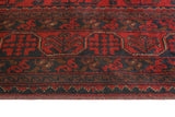 Khal Mohammadi Vinnie Red/Navy Rug, 8'2" x 11'1"