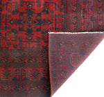 Khal Mohammadi Sharyn Red/Navy Rug, 8'0" x 11'0"