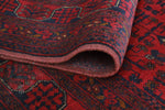 Khal Mohammadi Sharyn Red/Navy Rug, 8'0" x 11'0"