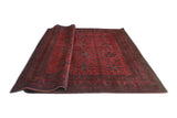 Khal Mohammadi Sharyn Red/Navy Rug, 8'0" x 11'0"