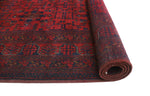 Khal Mohammadi Sharyn Red/Navy Rug, 8'0" x 11'0"