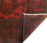 Khal Mohammadi Lylah Red/Navy Rug, 8'4" x 11'4"