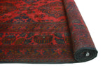 Khal Mohammadi Lylah Red/Navy Rug, 8'4" x 11'4"