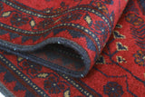 Khal Mohammadi Naima Red/Navy Runner, 2'7" x 6'4"