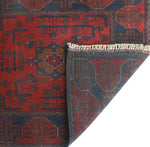 Khal Mohammadi Melvin Red/Navy Runner, 2'8" x 6'5"