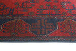 Khal Mohammadi Melvin Red/Navy Runner, 2'8" x 6'5"