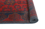 Khal Mohammadi Melvin Red/Navy Runner, 2'8" x 6'5"