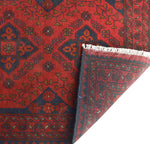 Khal Mohammadi Tomiris Red/Navy Runner, 2'7" x 6'2"