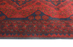 Khal Mohammadi Tomiris Red/Navy Runner, 2'7" x 6'2"