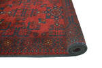 Khal Mohammadi Raleigh Red/Navy Runner, 2'7" x 9'6"