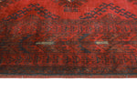 Khal Mohammadi Velma Red/Navy Runner, 2'9" x 9'7"