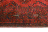 Khal Mohammadi Velma Red/Navy Runner, 2'9" x 9'7"