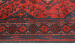 Khal Mohammadi Myra Red/Navy Runner, 2'7" x 9'7"