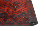 Khal Mohammadi Myra Red/Navy Runner, 2'7" x 9'7"