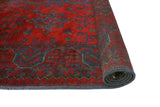 Khal Mohammadi Munim Red/Navy Runner, 2'8" x 9'5"