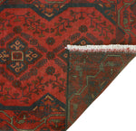 Khal Mohammadi Sharlene Red/Navy Runner, 2'5" x 9'4"