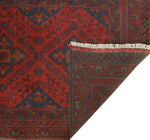 Khal Mohammadi Ryan Red/Navy Runner, 2'8" x 9'7"