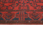 Khal Mohammadi Nathan Red/Navy Runner, 2'7" x 9'5"