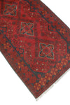 Khal Mohammadi Peymaneh Red/Navy Runner, 2'7" x 9'5"