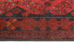 Khal Mohammadi Peymaneh Red/Navy Runner, 2'7" x 9'5"