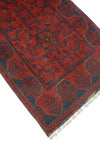 Khal Mohammadi Vingon Red/Navy Runner, 2'8" x 9'9"