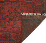 Khal Mohammadi Vingon Red/Navy Runner, 2'8" x 9'9"