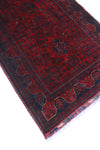 Khamyab MacKenzi Red/Navy Rug, 3'2" x 5'2"