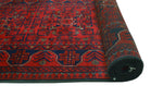 Khamyab Nigaar Red/Navy Runner, 2'7" x 12'9"